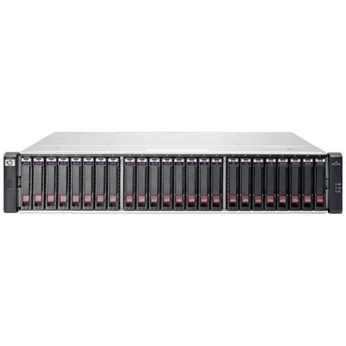Hewlett Packard Enterprise MSA 1040 disk array Rack (2U) Black, Stainless steel