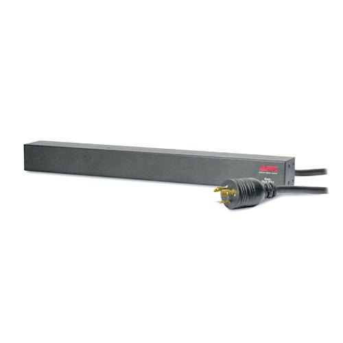 APC Rack PDU, Basic, 1U, 16A, 208V power distribution unit (PDU) Black