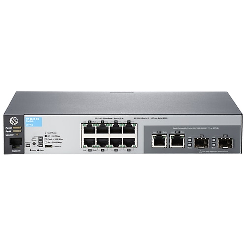 Aruba 2530-8G Managed L2 Gigabit Ethernet (10/100/1000) 1U Grey