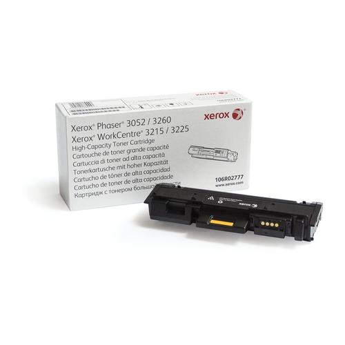 Xerox Genuine Phaser 3260 / WorkCentre 3225 Black High Capacity Toner Cartridge (3000 pages) - 106R02777