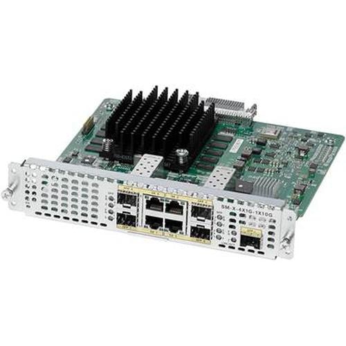 Cisco SM-X-4X1G-1X10G network switch module 10 Gigabit Ethernet, Gigabit Ethernet