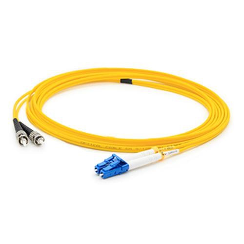 AddOn Networks 1m ST-LC fibre optic cable OS1 Yellow