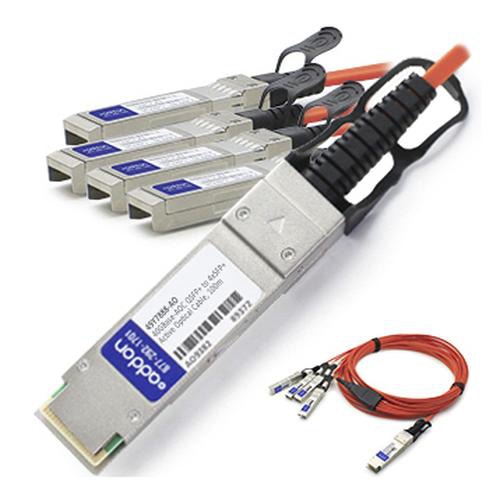 AddOn Networks 7m QSFP+ - 4xSFP+ InfiniBand cable QSFP+ 4xSFP+ Orange
