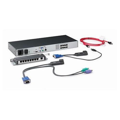 Hewlett Packard Enterprise TAA 0x2x16 G3 KVM Console Switch networking cable