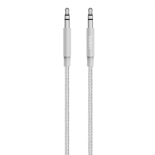 Belkin AV10164BT04-SLV audio cable 1.2 m 3.5mm Silver