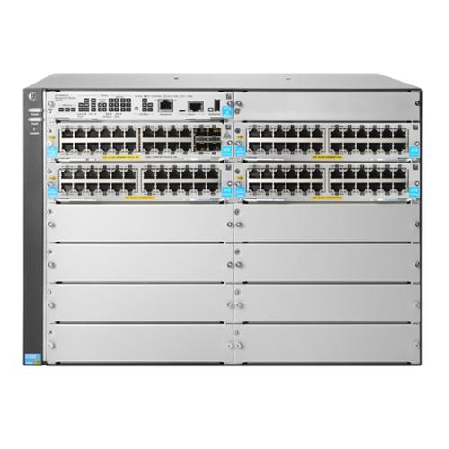 Hewlett Packard Enterprise 5412R 92GT PoE+ & 4-port SFP+ (No PSU) v3 zl2 Managed L3 Gigabit Ethernet (10/100/1000) Power over Ethernet (PoE) 7U Grey