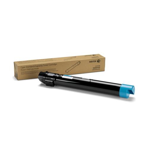 Xerox Genuine Phaser 7500 Cyan Toner Cartridge - 106R01433