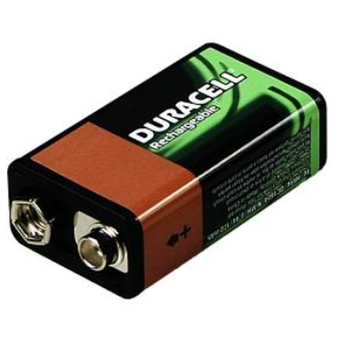 Duracell BUN0054A household battery Rechargeable battery 9V Nickel-Metal Hydride (NiMH)