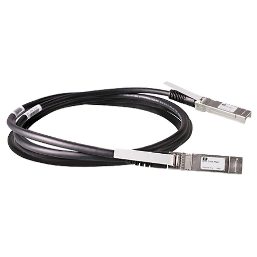 HPE 10G SFP+3m InfiniBand/fibre optic cable Black, Silver
