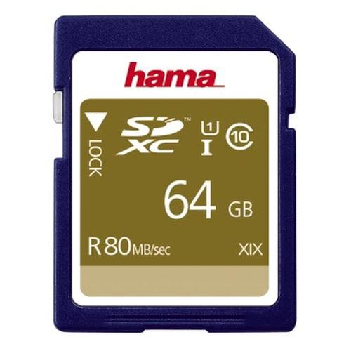 Hama SDXC 64GB UHS-I Class 10