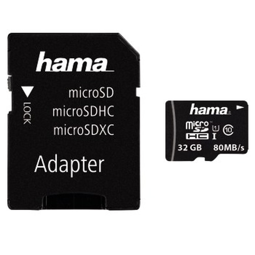Hama microSDHC 32GB UHS-I Class 10