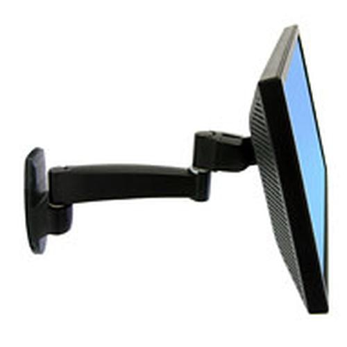 Ergotron 200 Series Wall Mount Arm, 1 Extension 61 cm (24) Black