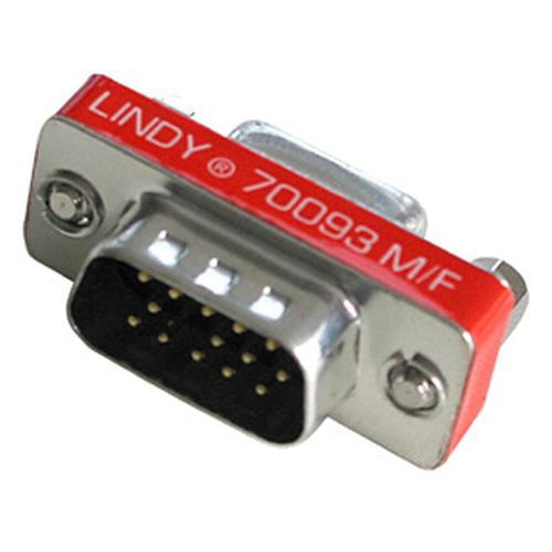 Lindy VGA Mini Port Saver 15 Way HD Male/Female