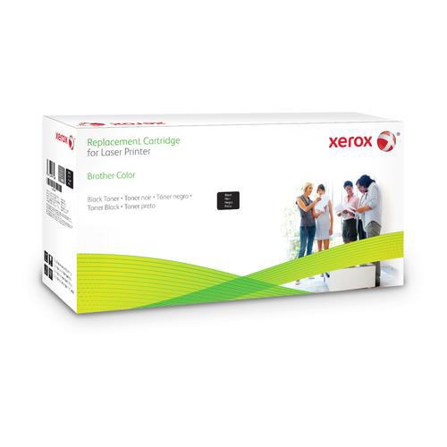 Xerox Black toner cartridge. Equivalent to Brother TN326BK. Compatible with Brother DCP-L8400, DCP-L8450, HL-L8250, HL-L8350, MFC-L8600, MFC-L8650, MFC-L8850
