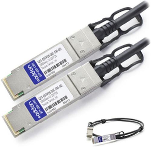 AddOn Networks QFX-QSFP28-DAC-5M-AO InfiniBand cable Black, Grey