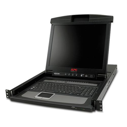 APC AP5816 rack console 43.2 cm (17) Black