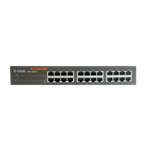 D-Link 24-poorts koper Gigabit switches Unmanaged