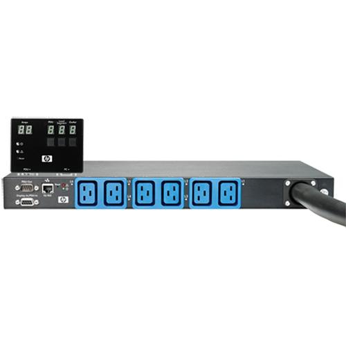 Hewlett Packard Enterprise 16A 3 Phase Intl Core Only Intelligent Modular PDU power distribution unit (PDU) 6 AC outlet(s) Black, Blue