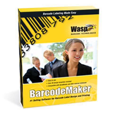 Wasp BarcodeMaker bar coding software 1 license(s)