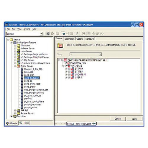 Hewlett Packard Enterprise OpenView Data Protector Instant Recovery for XP 1TB LTU storage networking software