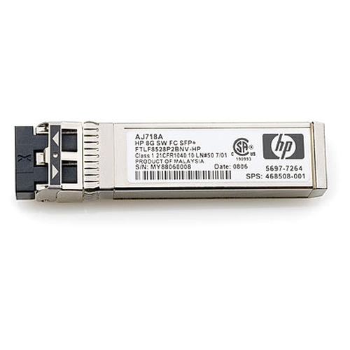 Hewlett Packard Enterprise 8Gb Short Wave FC SFP+ Rmkt network transceiver module 8000 Mbit/s SFP+