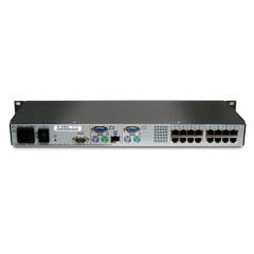 Fujitsu s2-1602 KVM switch Rack mounting Black