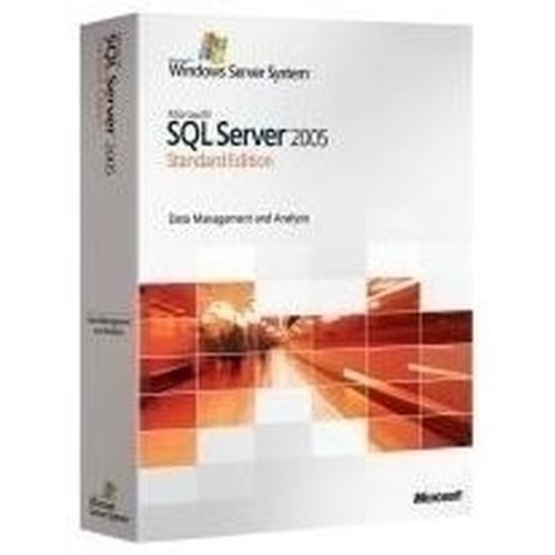 Microsoft SQL Server 2005 Standard Edition, SA, 3Y-Y1 3 year(s)