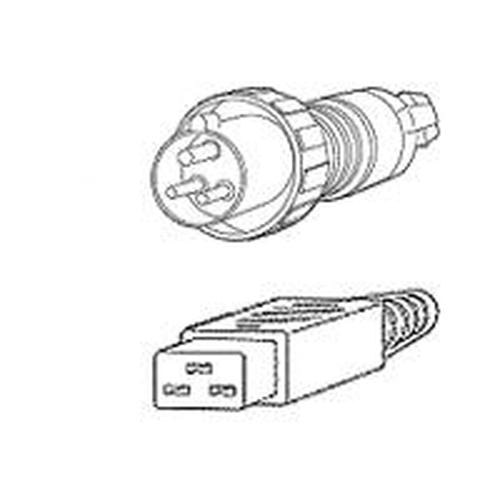 Cisco CAB-AC-2800W-INT= power cable Black 4.1 m IEC 309 C19 coupler