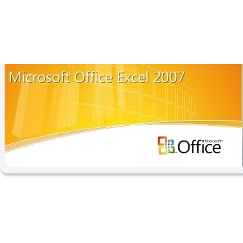 Microsoft Excel 2007 Spreadsheet Microsoft Volume License (MVL) 1 license(s)
