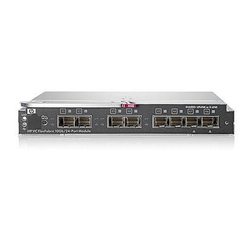 Hewlett Packard Enterprise Virtual Connect FlexFabric 10Gb/24-port Module with Enterprise Manager Lic network switch module 10 Gigabit Ethernet, Fast Ethernet, Gigabit Ethernet