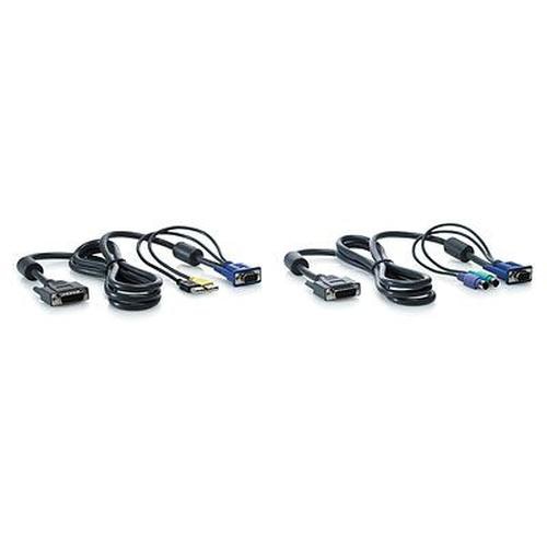 Hewlett Packard Enterprise AF612A KVM cable Black 1.82 m