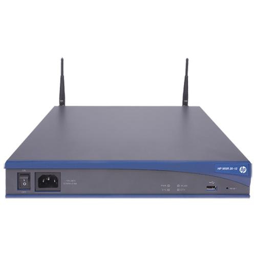 Hewlett Packard Enterprise A-MSR20-12-W wireless router Fast Ethernet 4G Blue