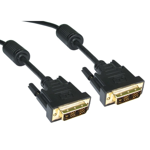 Cables Direct CDL-DV06-1M DVI cable DVI-D Black