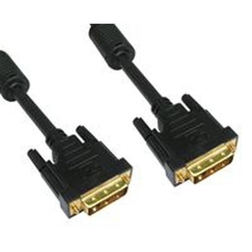 Cables Direct CDL-DV202 DVI cable 2 m DVI-D Black