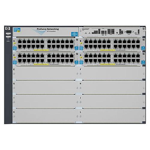 Hewlett Packard Enterprise E5412-92G-PoE+/4G-SFP v2 zl w/PS Managed Power over Ethernet (PoE)