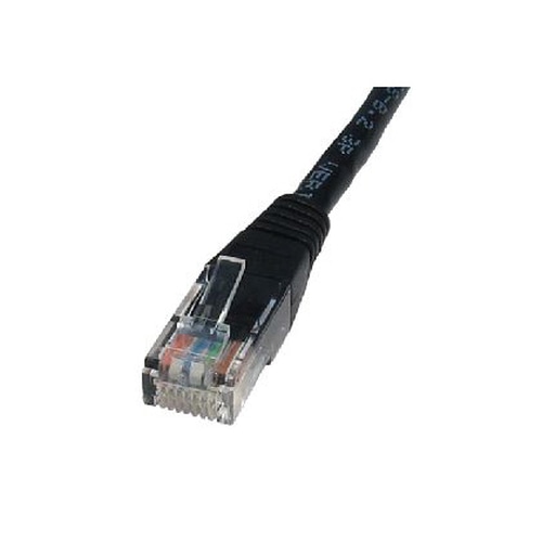 Cables Direct 2m Cat5e networking cable Black