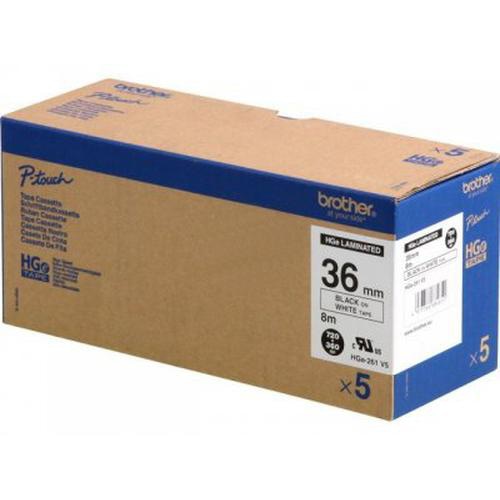 Brother HGe-261V5 label-making tape