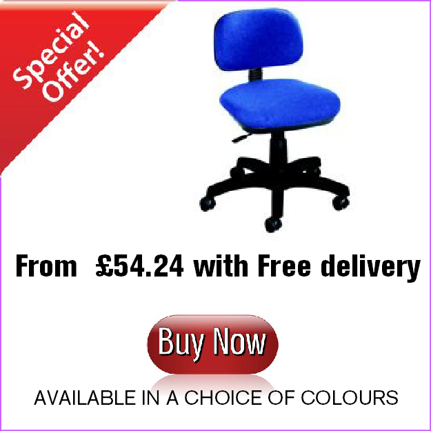 Typists operating chair